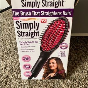 Hair straightener used once